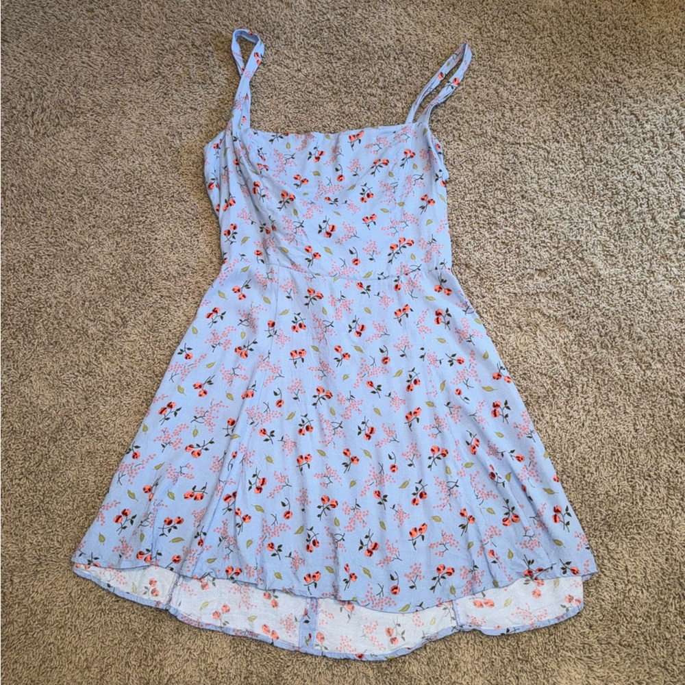 Reformation Abby Tie-Back Mini Dress - Picture 2 of 16